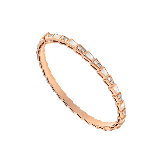 [Kismet Jewels ]SERPENTI BRACELET PINK GOLD MOP DIAMOND