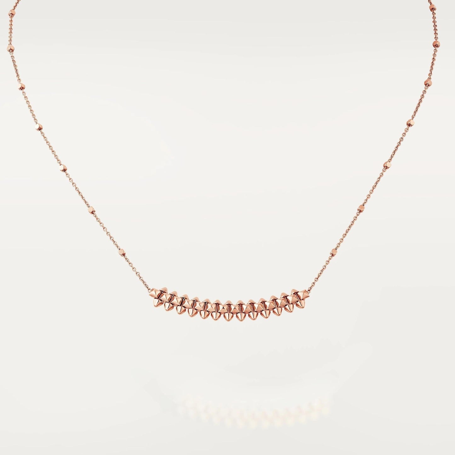 [Kismet Jewels ]CLASH PINK GOLD NECKLACE