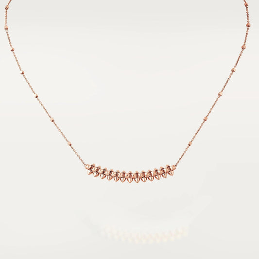 [Kismet Jewels ]CLASH PINK GOLD NECKLACE