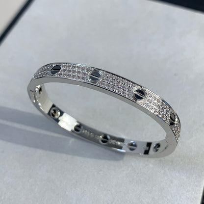 [Kismet Jewels ]LOVE BRACELET 6.1MM DIAMOND-PAVED CERAMIC