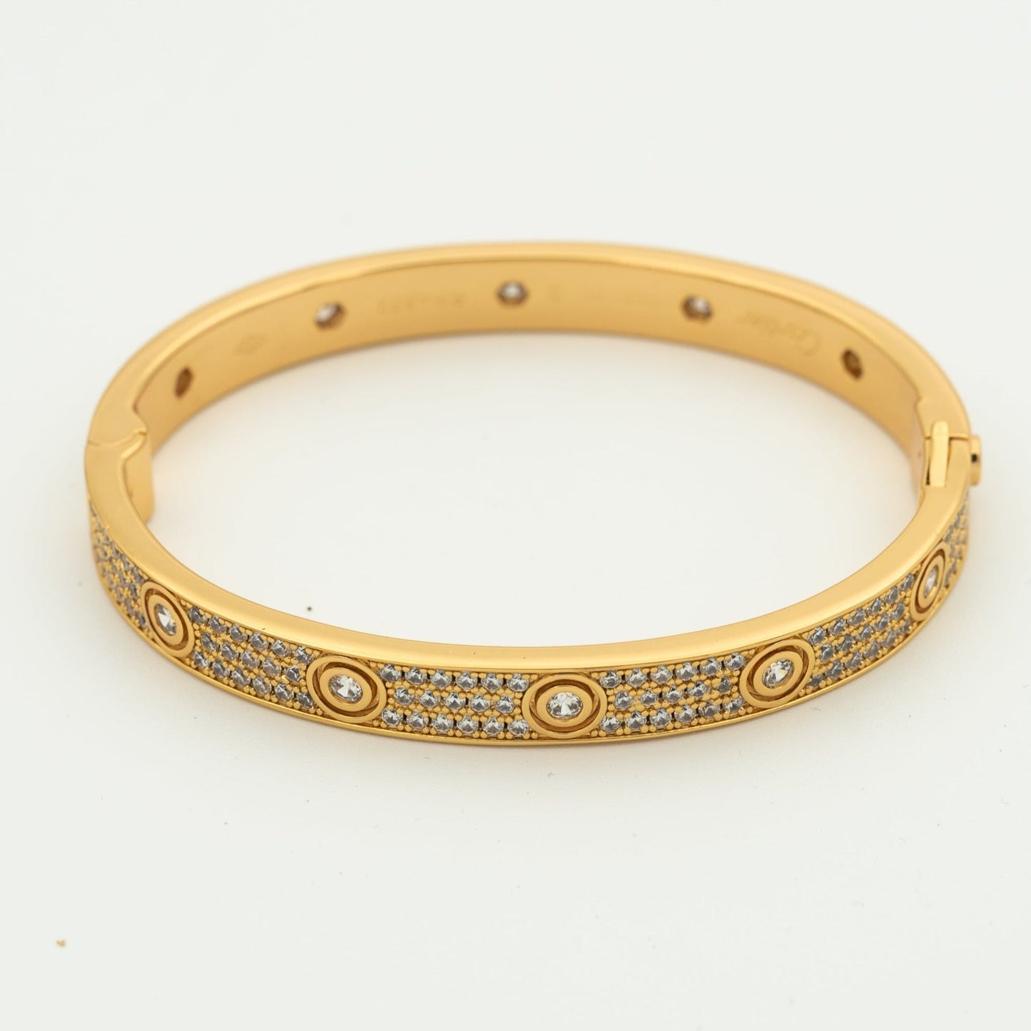 [Kismet Jewels ]LOVE BRACELET 6.1MM DIAMOND-PAVED 10 BIG DIAMONDS
