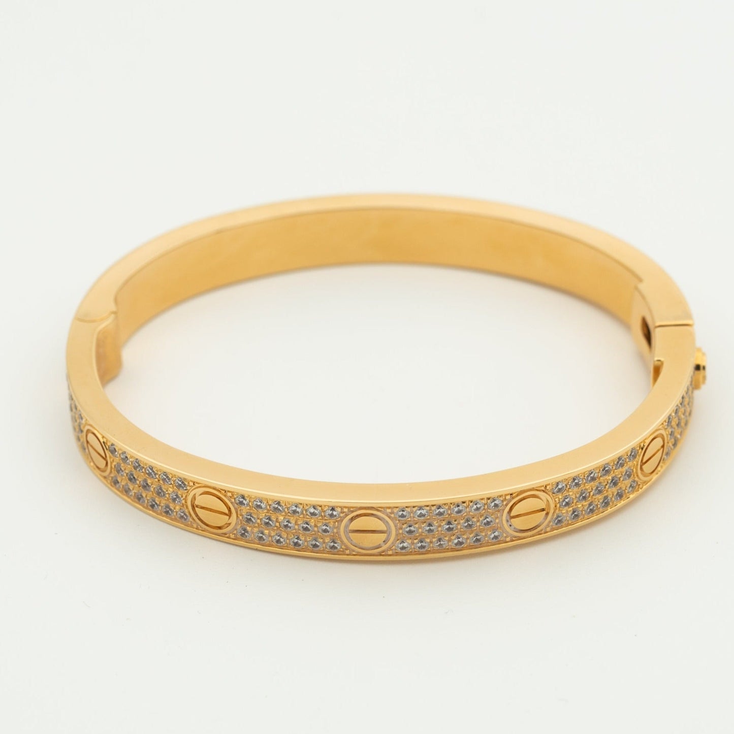 [Kismet Jewels ]LOVE BRACELET 6.1MM DIAMOND-PAVED