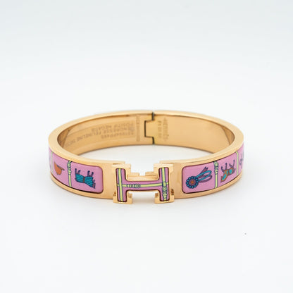 [Kismet Jewels ]H PINK GOLD BRACELET PINK CERAMIC