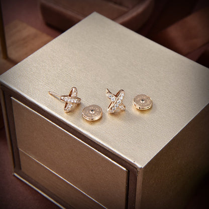 [Kismet Jewels ]JEUX DE GOLD DIAMOND EARRINGS