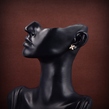 [Kismet Jewels ]JEUX DE GOLD DIAMOND EARRINGS