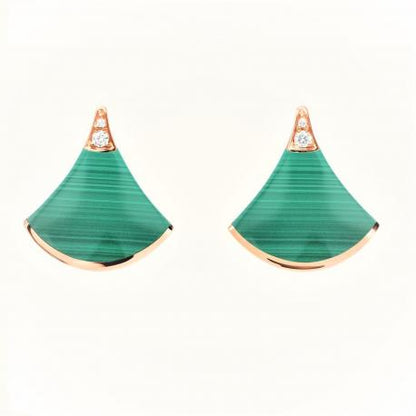 [Kismet Jewels ]DIVAS DREAM EARRINGS PINK GOLD