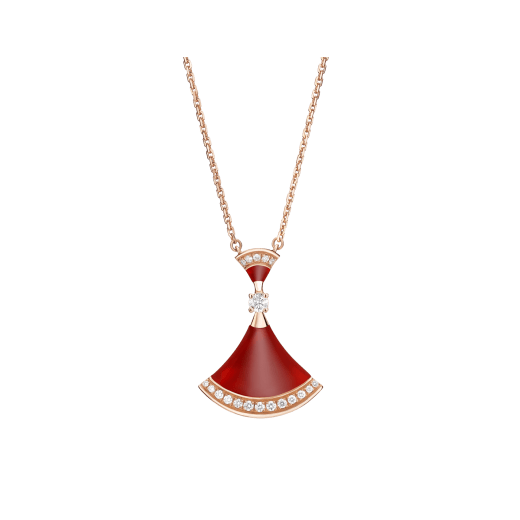 [Kismet Jewels ]DREAM NECKLACE CARNELIAN DIAMOND