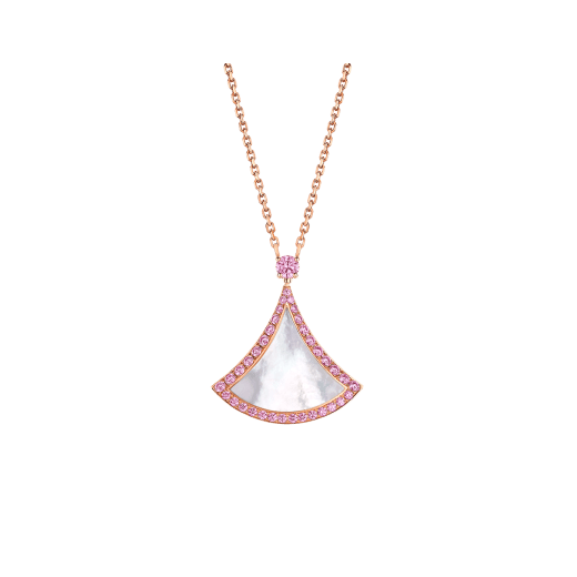 [Kismet Jewels ]DREAM NECKLACE MOP DIAMOND PINK