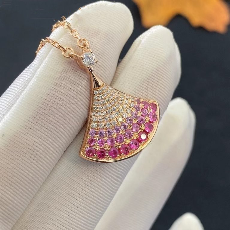 [Kismet Jewels ]DREAM NECKLACE PINK GOLD PINK DIAMOND