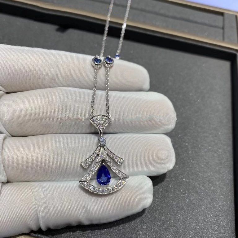 [Kismet Jewels ]DREAM NECKLACE AGATE DIAMOND SILVER