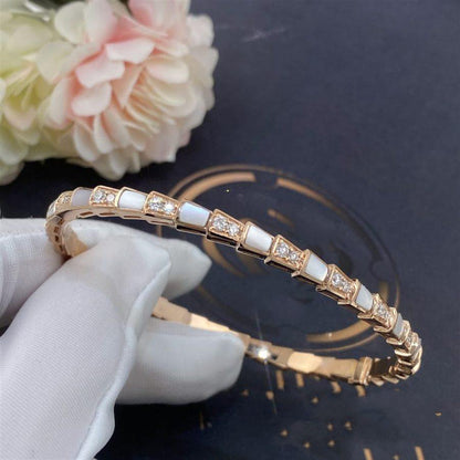 [Kismet Jewels ]SERPENTI BRACELET PINK GOLD MOP DIAMOND