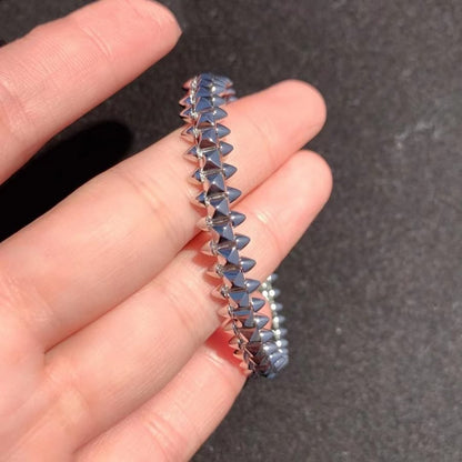 [Kismet Jewels ]CLASH SILVER BRACELET