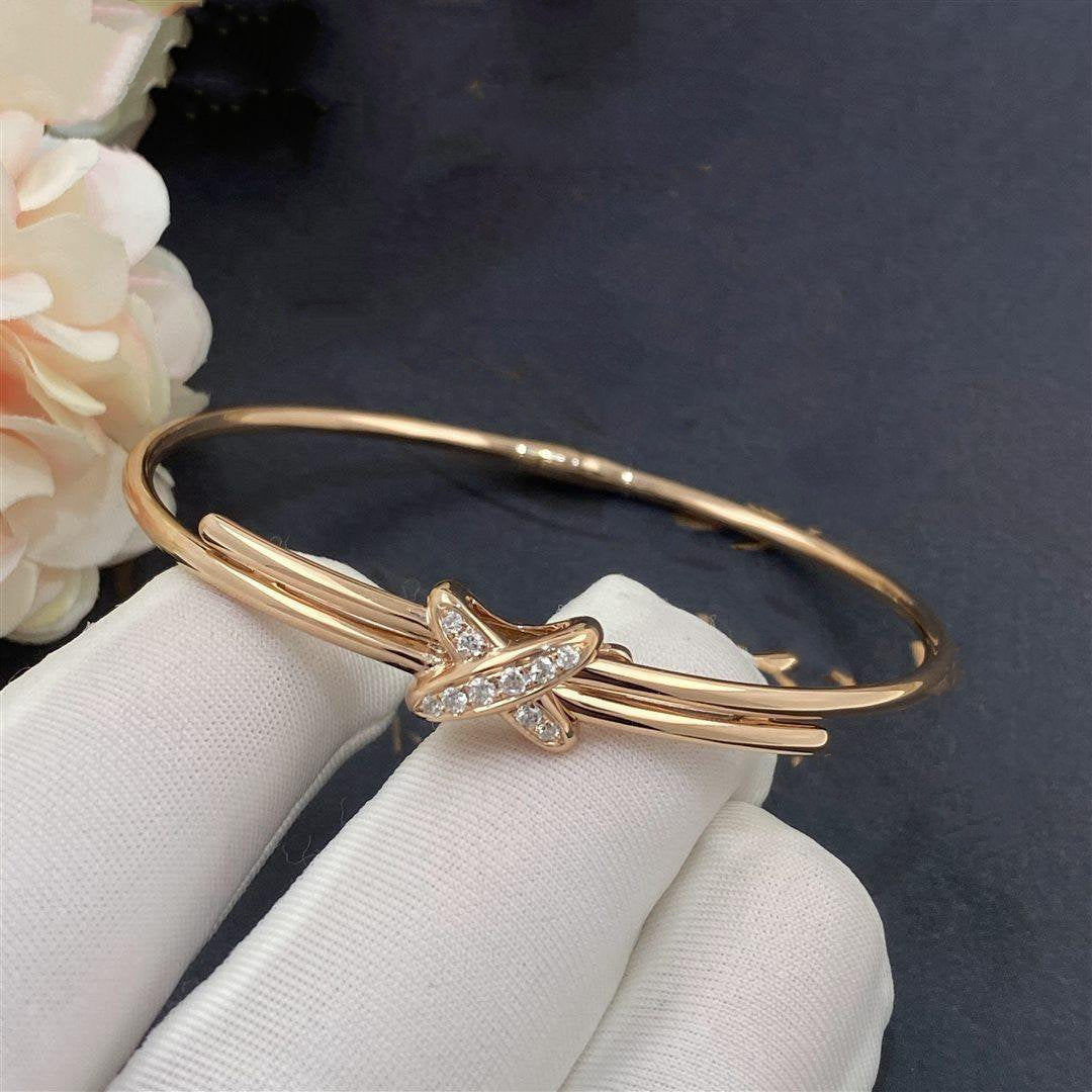 [Kismet Jewels ]JEUX DE BRACELET PINK GOLD DIAMONDS