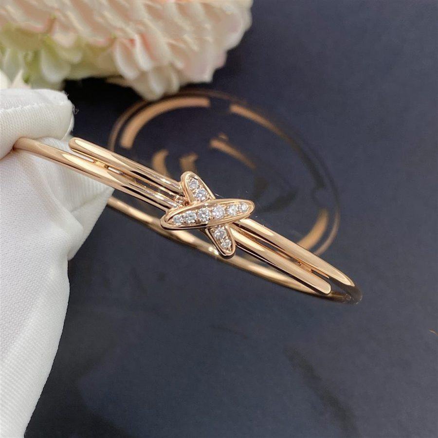 [Kismet Jewels ]JEUX DE BRACELET PINK GOLD DIAMONDS