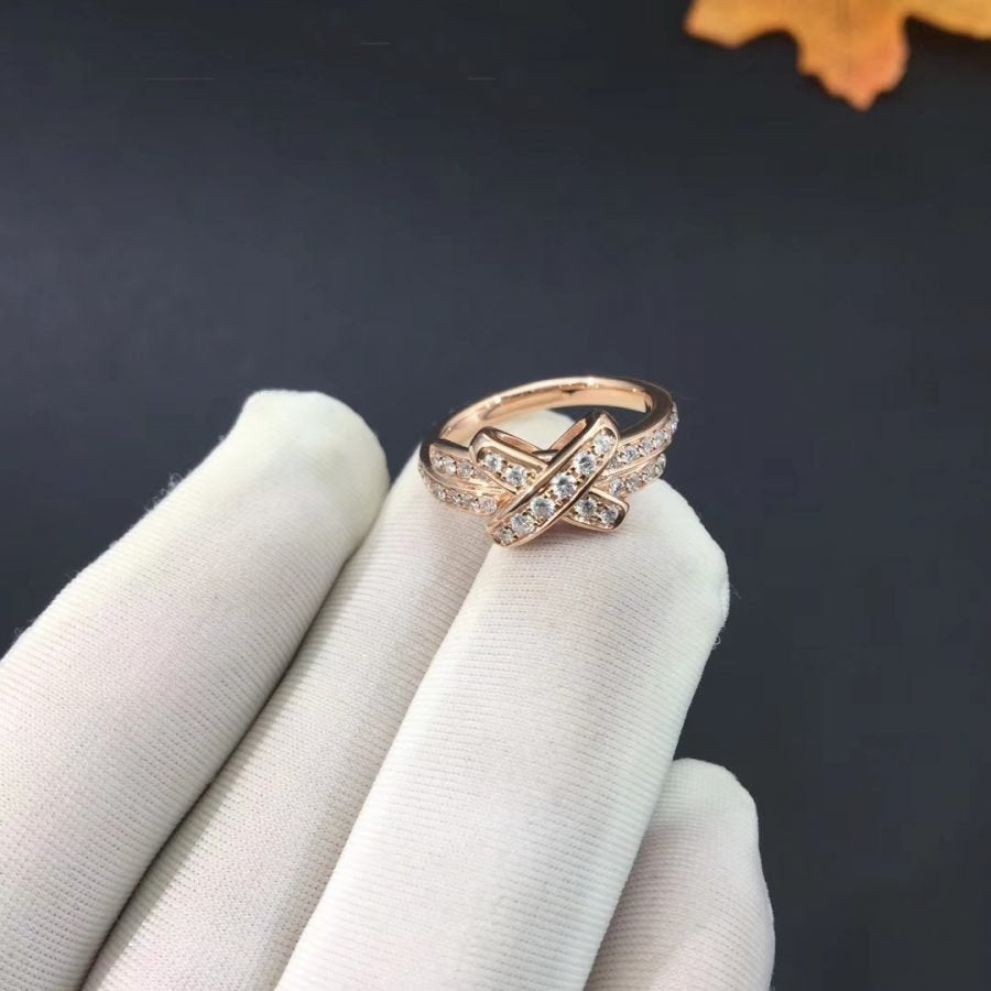 [Kismet Jewels ]JEUX DE RING PINK GOLD DIAMOND