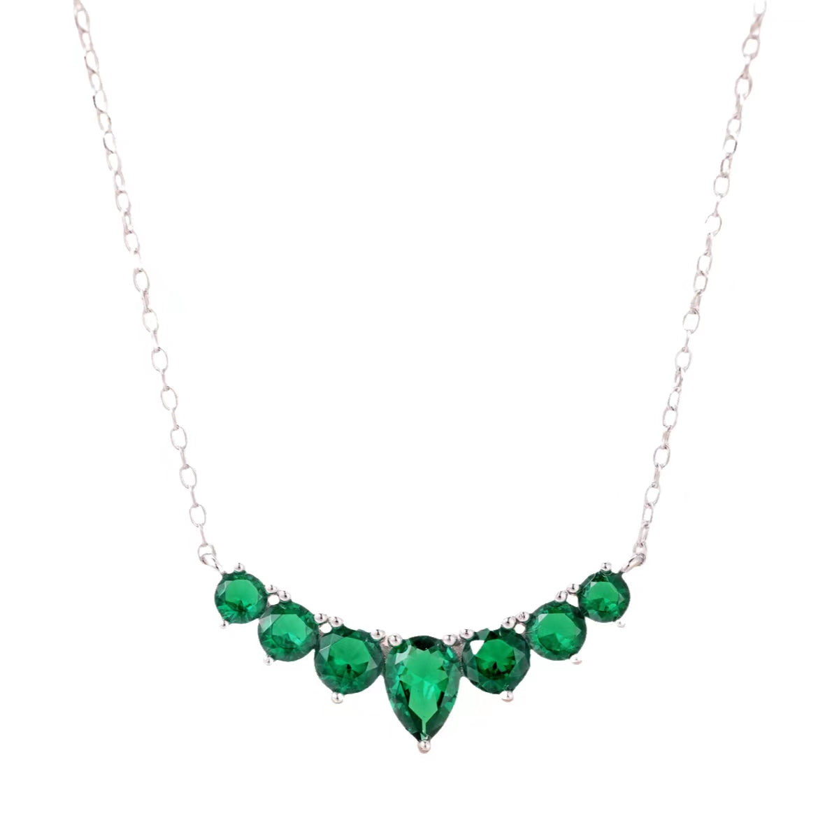 [Kismet Jewels ]Dainty Colorful Heart Necklace