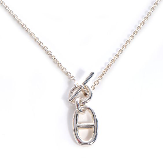 [Kismet Jewels ]HM CHAINE D'ANCRE PENDANT NECKLACE STERLING SILVER