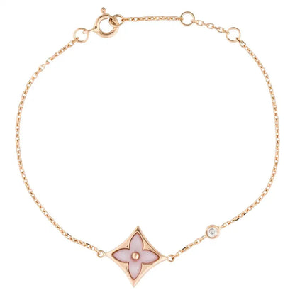 [Kismet Jewels ]STAR 1 DIAMOND PINK GOLD BRACELET