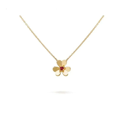 [Kismet Jewels ]FRIVOLE GOLD FLOWER NECKLACE