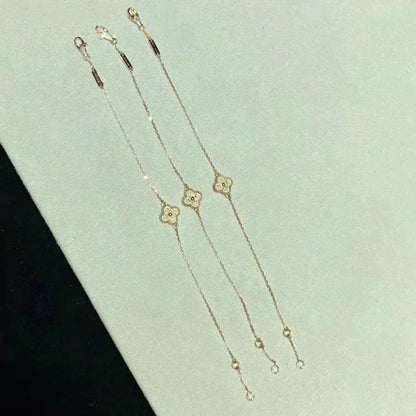 [Kismet Jewels ]CLOVER SINGLE FLOWER BRACELET