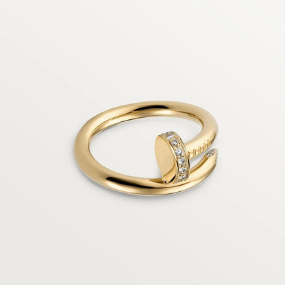 [Kismet Jewels ]JUSTE RING 2.65MM GOLD DIAMOND